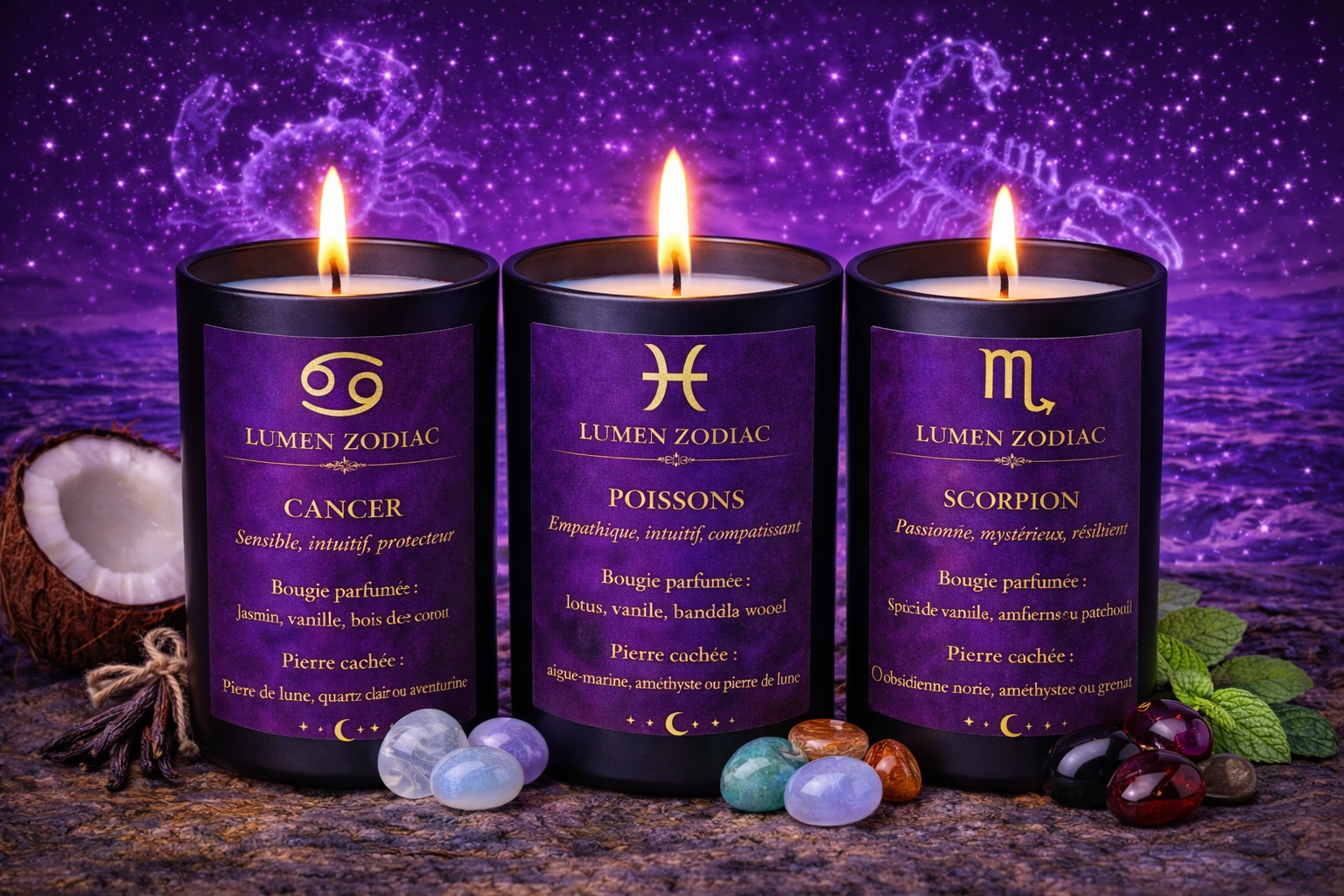 Collection Astrologie - Élément Eau