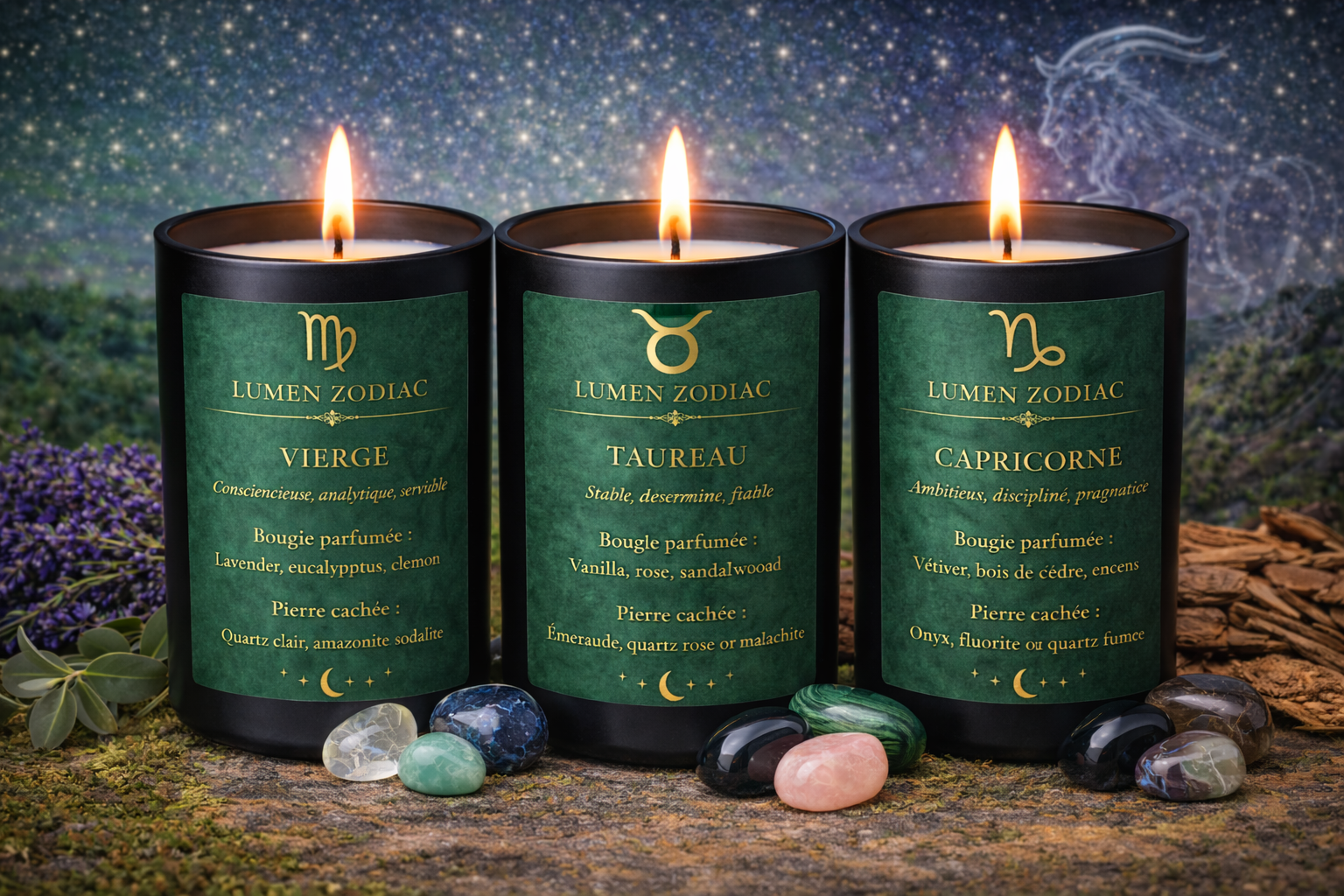 Collection Astrologie - Élément Terre