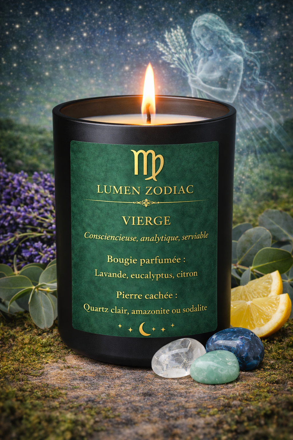 Bougie parfumée Vierge