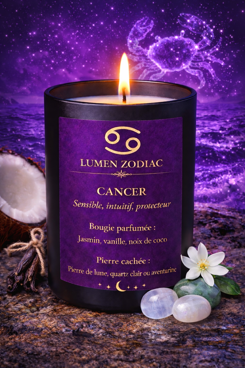 Bougie parfumée Cancer