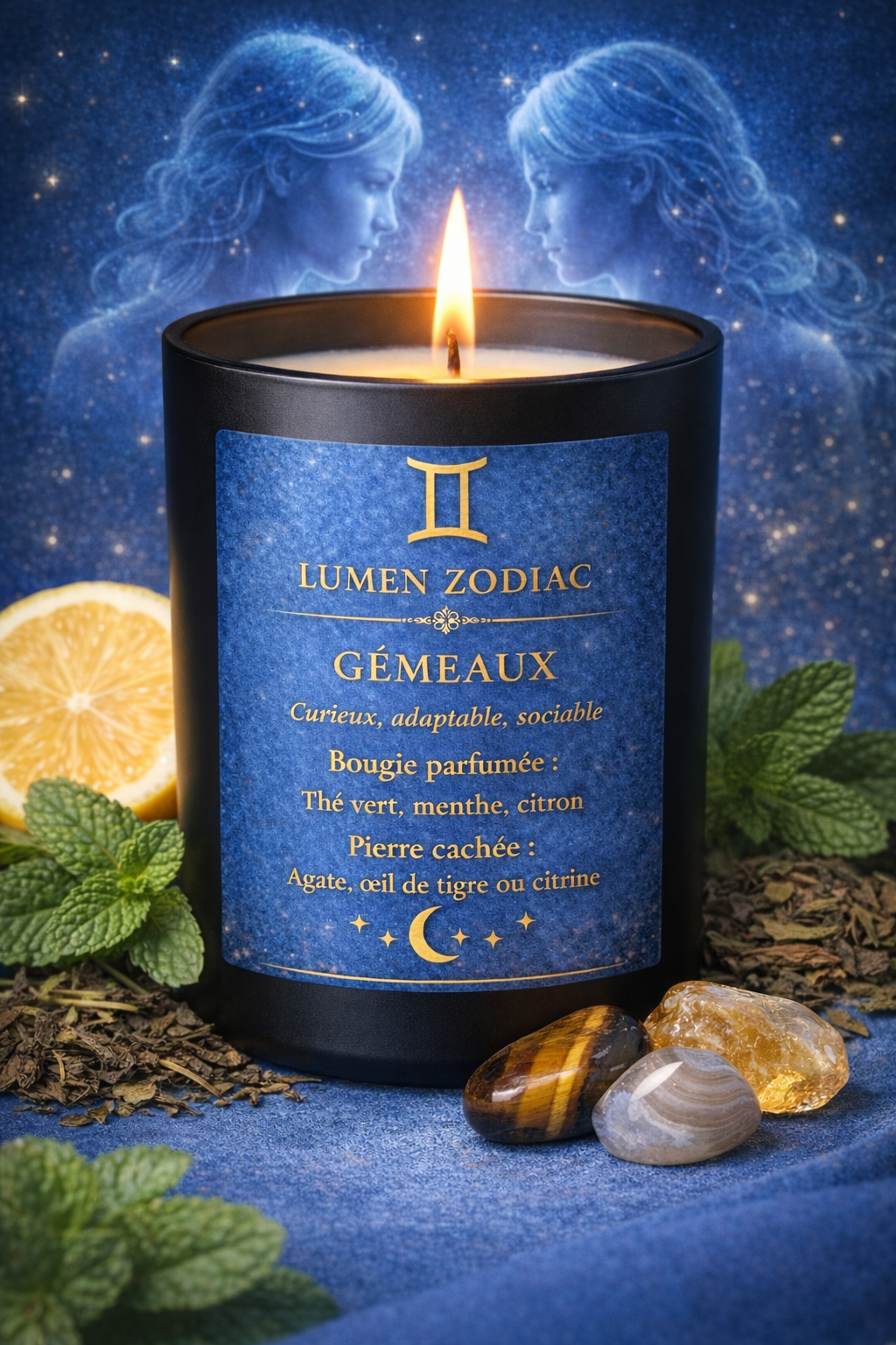 Bougie parfumée Gémeau