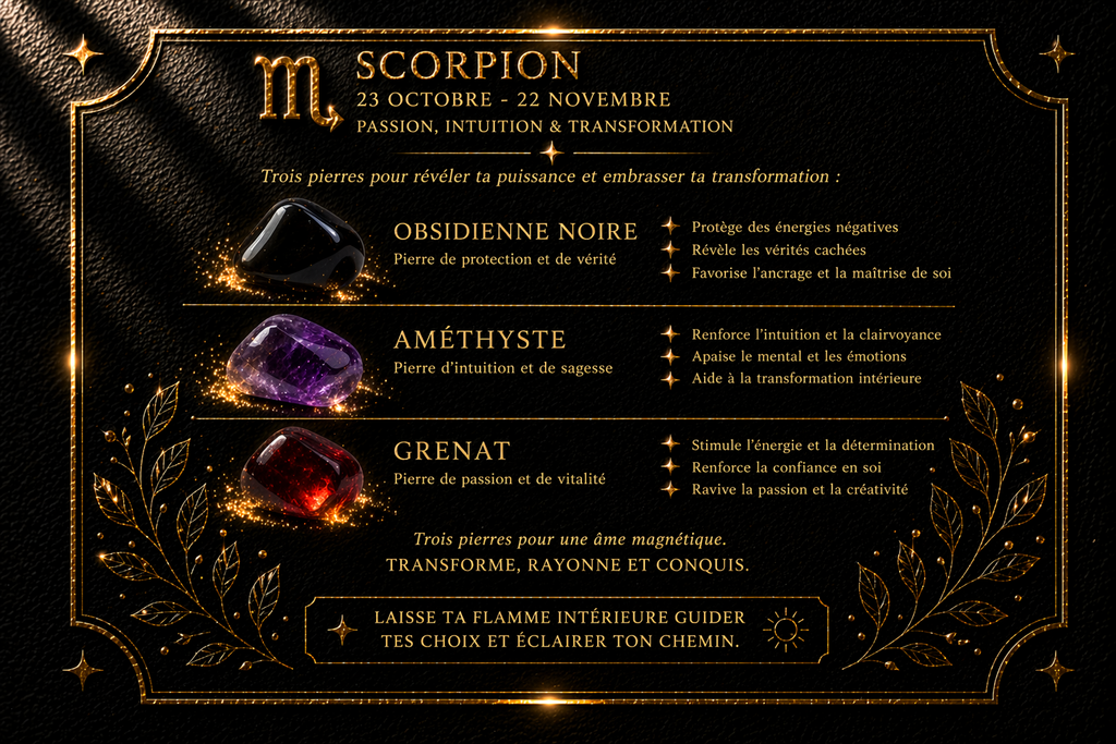 Bougie parfumée Scorpion
