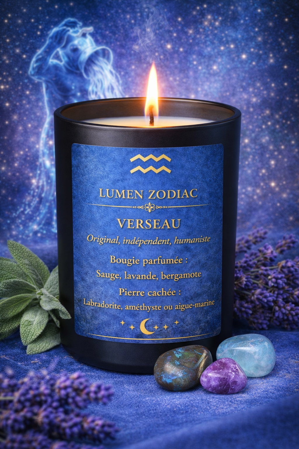 Bougie parfumée Verseau