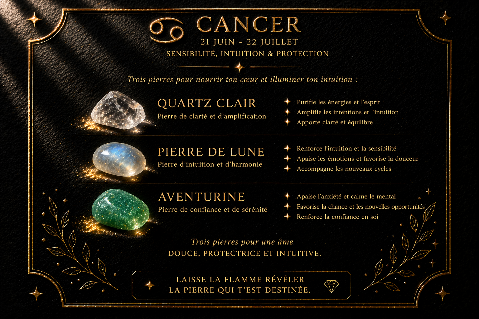 Bougie parfumée Cancer